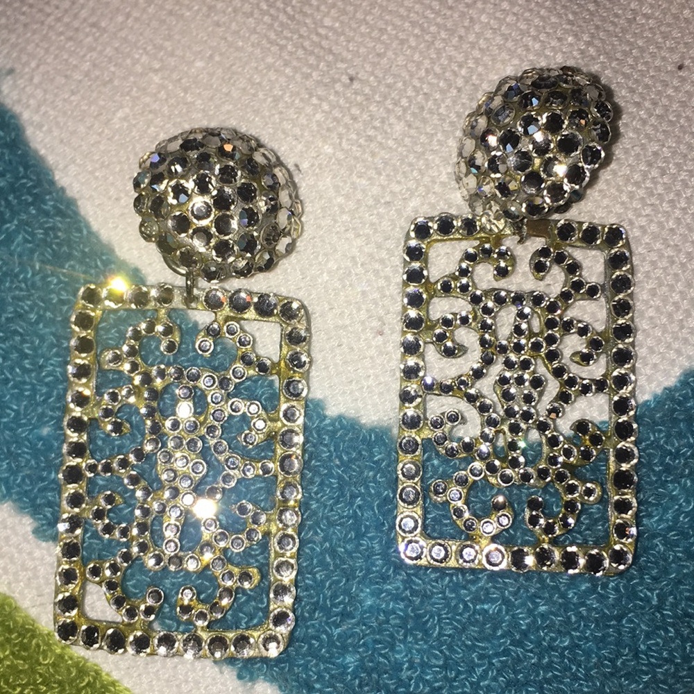 Richard Kerr Crystal Earrings